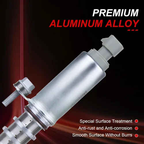 Vista 2 de VVT Kit de válvula solenoide de accionamiento de posición del árbol de levas de admisión y escape 12655421 12655420 compatible con Chevy GMC Equinox