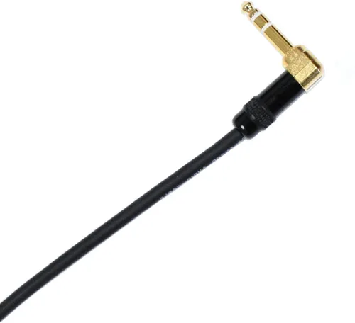 Vista 5 de Audio2000's C14006BP2 - Cable TRS de ángulo recto a XLR macho (2 unidades)