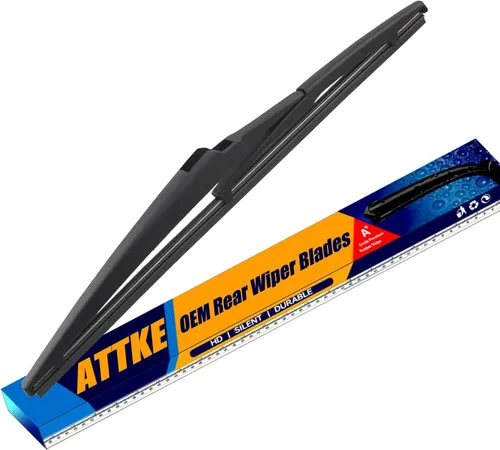 Vista 13 de ATTKE Limpiaparabrisas trasero, limpiaparabrisas trasero de 10 pulgadas para Jeep Compass 2007-2017 Jeep Patriot 2007-2017, estilo original OE