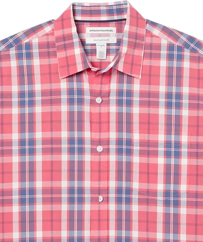 Vista 6 de Tienda Essentials Men's Regular-Fit Short-Sleeve Poplin Shirt