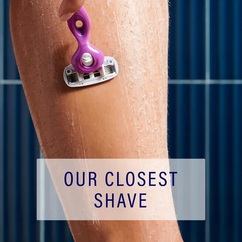 Vista 6 de Schick Hydro Silk - Recambios de cuchillas hidratantes para mujer con colgador de ducha, 4