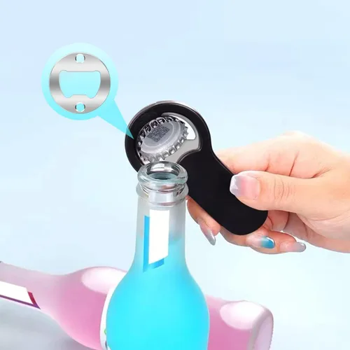 Vista 4 de Juego de 20 abridores de botellas de acero inoxidable, kit de abridor de botellas de cerveza de metal, piezas de hardware de vino de cerveza con 42