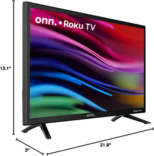 Vista 11 de ONN. 24" Class HD TV (720P) LED Smart TV aplicación móvil gratuita, funciona con AppIe Home, AIexa y GoogIe Home (100012589) (24)
