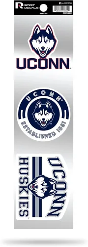 Vista 85 de NCAA - Juego de calcomanías retro Spirit de 3 piezas