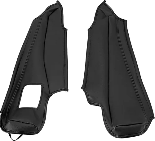 Vista 7 de HECASA Juego de fundas de asiento de cuero sintético negro compatible con Toyota Prius 2010-2015