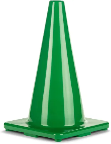 Vista 17 de Champion Sports High Visibility Flexible Vinyl Cones for Sports Training, Agility Drills, Field & Gym Marking Sets