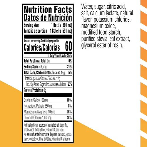 Vista 2 de Gatorlyte - Bebida de electrolitos de rehidratación rápida, cereza y lima, mezcla especializada de 5 electrolitos, azúcar inferior, sin edulcorantes