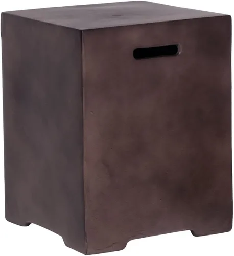 Vista 9 de HOMPUS Cubierta para tanque de propano de 16 pulgadas para mesa de fuego, cubierta para tanque de gas de 20 libras, mesa de parrilla de concreto