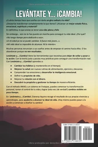 Vista 2 de LEVÁNTATE Y... CAMBIA! Descubre cómo hacer realidad la vida que sueñas con el método AMAS (Spanish Edition)