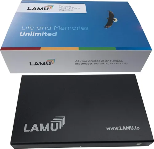 LAMU Organizador de fotos digital portátil - Administrador de imágenes digital para Windows - Software para organizar fácilmente tus fotos y videos