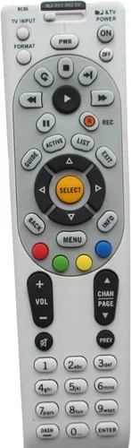 ReplacementIR Control remoto para DIRECTV RC66RX RC65R 4 dispositivos LCD LED HDTV plasma TV TV TV A/V receptor