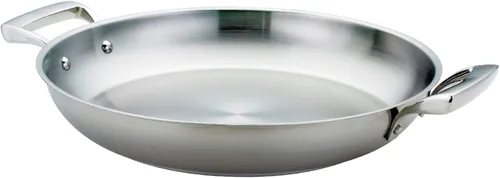 Browne - Paella de acero inoxidable de 10 pulgadas