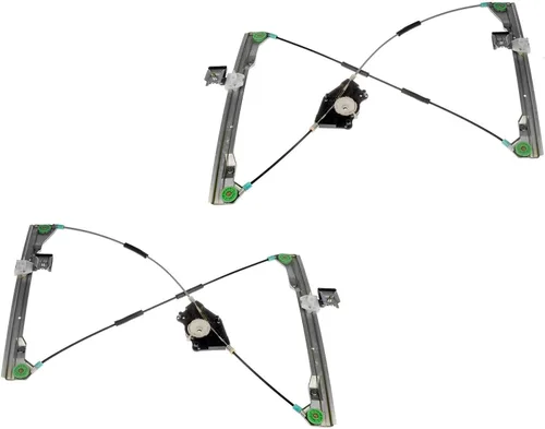 Vista 32 de TRQ Juego de elevalunas eléctrico trasero compatible con Volkswagen Golf 1999-2006 Jetta VW1550102 VW1551102 1999-2005
