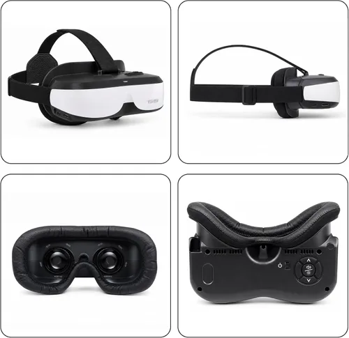 Vista 2 de Bigeyes H3 Personal Mobile Movie Cinema -Video Glasses with HDMI Input,Video Goggles,Built in Battery,Not VR HMD,Connected to Various Media Sources