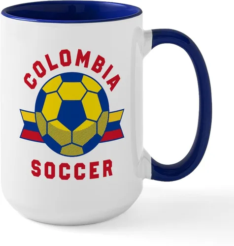 Vista 50 de CafePress - ITS COLOMBIA NOT COLUMBIA - FLAG Mugs - Coffee Mug, Large 15 oz. White Coffee Cup