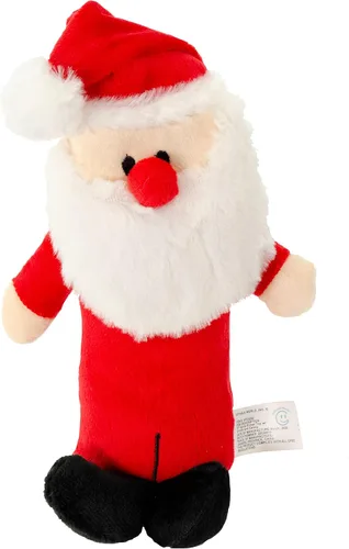 Vista 4 de Giftable World Juguete de peluche navideño para mascotas, divertido para diseños navideños, juguete de juego para gatos