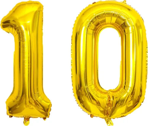 Vista 53 de Globos gigantes de números negros de 40 pulgadas, globos de aluminio de Mylar con helio para cumpleaños, globo número 0 para decoración de fiestas