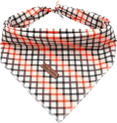 Vista 11 de Pañuelo de otoño para perro, 1 bufanda de Halloween para perro, bufandas para perros, bufanda para mascotas, pañuelo para mascotas, bufandas