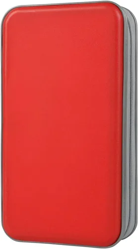 Vista 13 de alavisxf xx Estuche para CD, soporte de plástico duro para CD de capacidad para 96 unidades, estuche de almacenamiento de discos de DVD, portátil