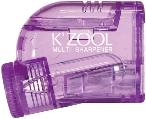 Vista 4 de KUTSUWA STAD K'ZOOL Sharpness - Sacapuntas ajustable, color negro translúcido (RS035BK)