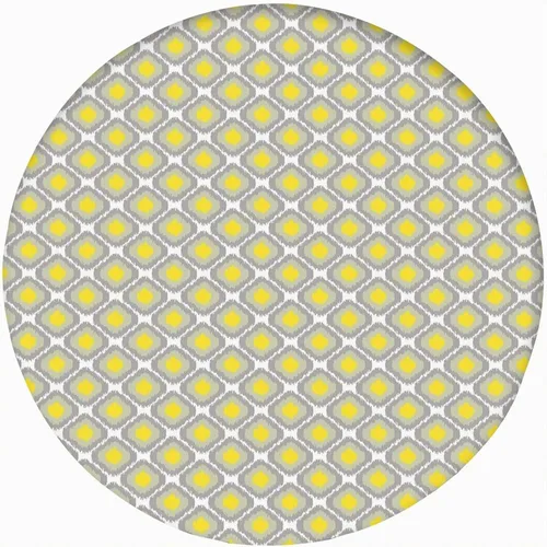 Vista 27 de Ice Cream Round Fitted Tablecloth with Elastic Edge,Pastel Pink Striped Backdrop with Hearts Print Polyester Table Cloth, xxSmall, Fit Round Table