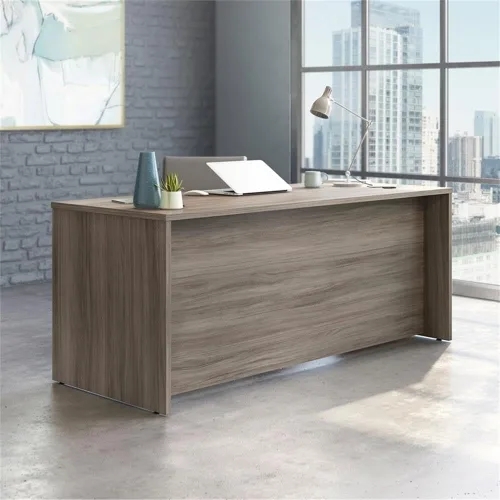 Vista 4 de Affirm - Escritorio comercial de 72 x 30 pulgadas, acabado Hudson Elm