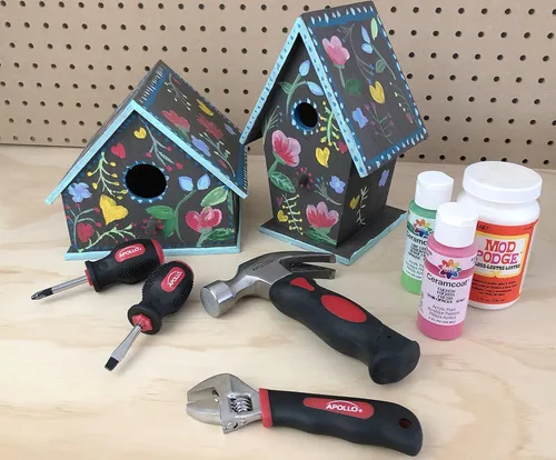 Vista 4 de Juego de herramientas Apollo de 4 piezas de tamaño pequeño para manos pequeñas y espacios reducidos. Juego de herramientas pequeño y conveniente