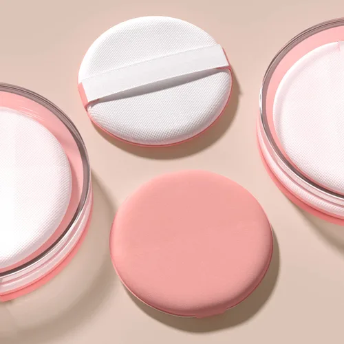 Vista 8 de MOHOPE 8 esponjas de maquillaje con cojín de aire para base con caja portátil, esponja de mezcla sin látex para líquidos, crema, base y polvo