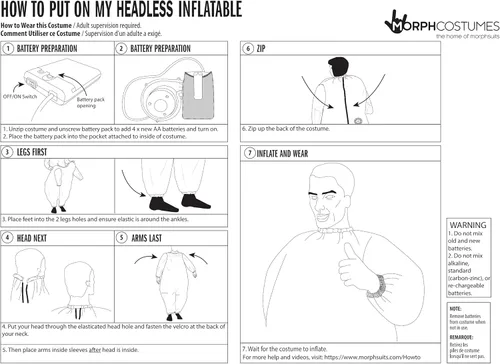 Vista 7 de Disfraz Morph inflable, para niños, talla única , Jet Pack Niños