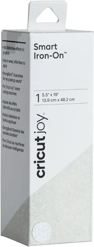 Vista 12 de Cricut Joy Smart Glitter - Vinilo termotransferible para planchar, color aguamarina, (rollo de 5.5 x 19 pulgadas), vinilo de transferencia de calor