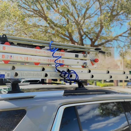 Vista 7 de DocksLocks Juego de candado de cable de seguridad (5 pies a 25 pies de longitud) – Resistente a la intemperie, extremos en bucle, en espiral