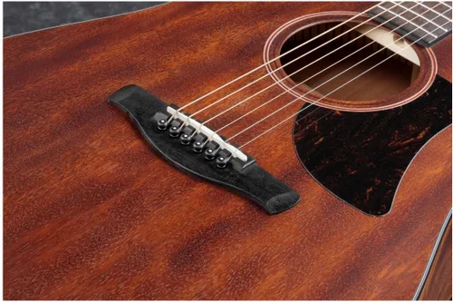 Vista 6 de Ibanez AAD140 Advanced Grand Dreadnought Okoume - Guitarra acústica-eléctrica, natural