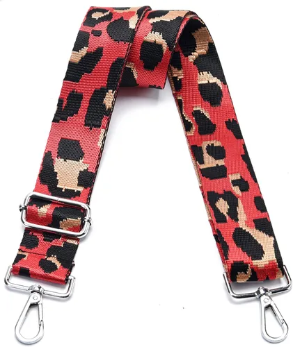 Vista 69 de Correa de Bolso Ancha Correa de Hombro Ajustable Correa de Repuesto Cruzada Correa de Bolso de Hardware Plateado