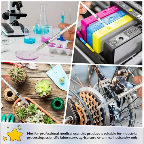 Vista 2 de CAILOS - Aguja de 16G de 1.2 pulgadas con Luer Lock, 16 calibre, accesorios de dispensación, caja de 100