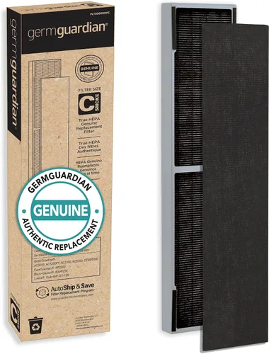 GermGuardian Filtro C Smoke Clear HEPA - Filtro purificador de aire genuino para humo de incendios forestales, olores, elimina el 99.97% de