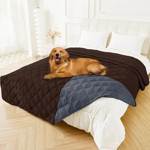 Vista 58 de Smiry Manta Impermeable para Cama de Perro 30x70, Manta Suave Reversible para Mascotas, Lavable a Prueba de Fugas Cubierta para Gatos y Perros