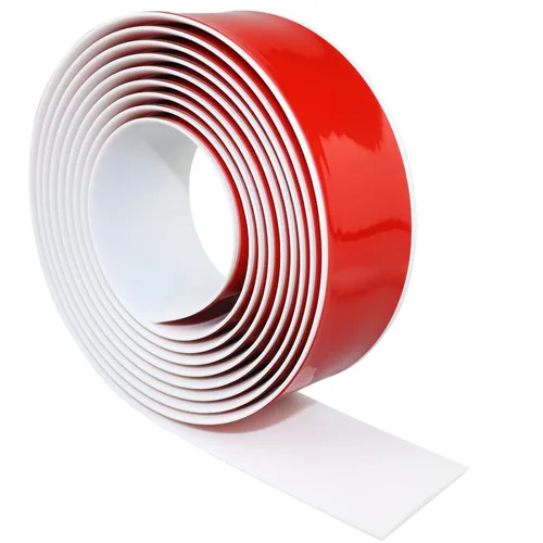 Vista 24 de Tira de transición de suelo de 1.57 pulgadas, tira de transición de vinilo plano autoadhesiva con respaldo fuerte, grano de madera de 1.6 in, 3.28