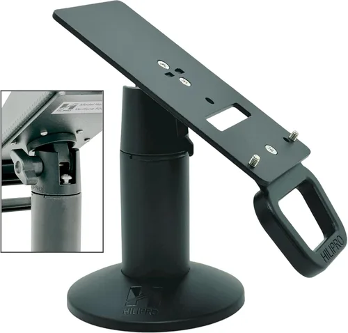 Hilipro Soporte giratorio para máquina de pago de tarjetas de crédito Pax A35 - Kit completo de POS - Soporte de pago sin contacto resistente y