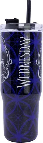 Vista 2 de Wednesday XL - Taza térmica de acero inoxidable, 32.1 fl oz
