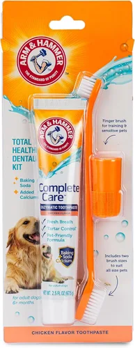 Vista 10 de Arm & Hammer Complete Care Gel Dental, Pasta de Dientes Estilo Gel para Perros - Aliento Fresco, Control de Sarro, Suave con el Esmalte, Sin Flúor