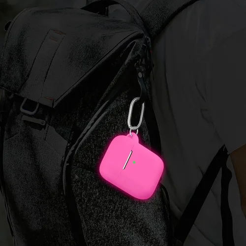 Vista 79 de Funda Protectora para AirPods 1/2, viene con kit de limpieza, funda protectora de silicona suave con hebilla, compatible con estuche de carga