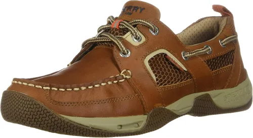 Sperry Sea Kite Sport Moc - Zapatos de barco para hombre gris