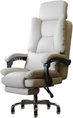 Vista 8 de Big and Tall Executive Office Chair with High Back Foot Rest and Adjustable Height Comfortable Computer Desk Chair with Wheels for Home and Office