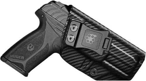 Vista 9 de Amberide IWB Kydex Holster for Ruger LCP II LCP2 LCP MAX LCP .380 Security-9 Max-9 LC9 LC9s LC380 EC9s Select Exact Model Concealed Carry Quick Draw