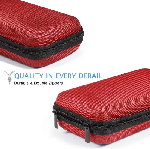 Vista 5 de Estuche Duro Protector de Viaje, GLCON Organizador Electrónico para Banco de Energía Anker/Jackery/RAVPower, Estuche de Transporte Antigolpes de EVA