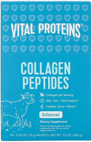 Vital Proteins Caja de péptidos de colágeno de 20 quilates, 0.35 onzas