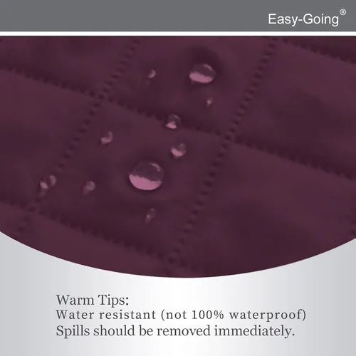 Vista 807 de Easy-Going - Funda reversible para sofá reclinable, resistente al agua, protector de muebles con correas elásticas, para mascotas y niños