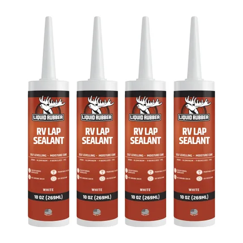 Vista 8 de Liquid Rubber - Sellador de solapa para RV, color blanco, 1 paquete
