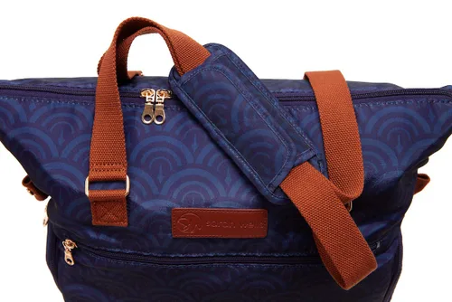 Vista 7 de Sarah Wells Lizzy Bolsa para extractor de leche – Elegante bolsa de extracción con bolsillo aislado para enfriador, funda para laptop – Se adapta a