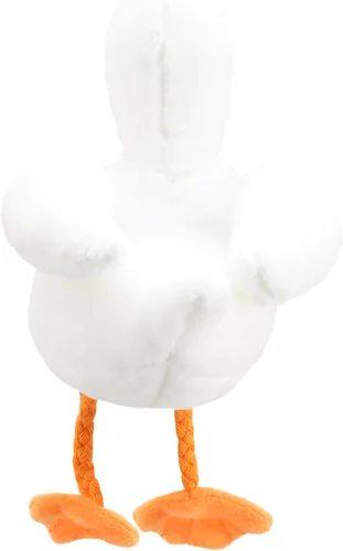 Vista 4 de The Puppet Company Dedo de pato blanco juguetes para niños, marionetas, blanco